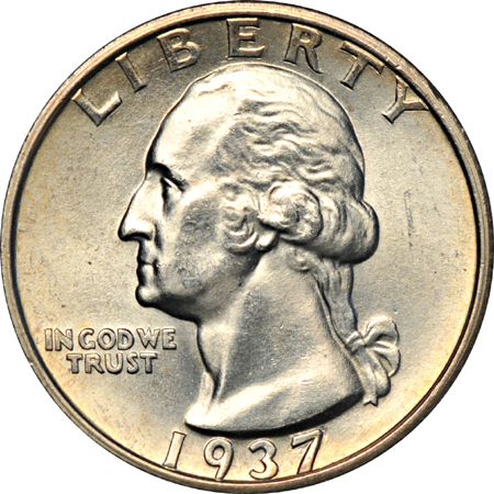 Album (1932 - 1998-S) of Washington quarters.