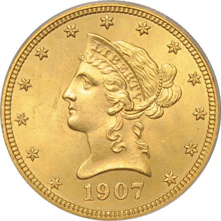 1907 PCGS MS-63.