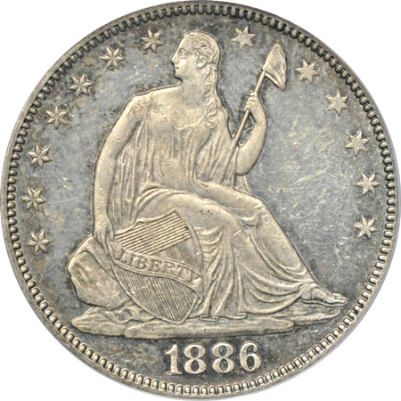 1886 PCGS MS-62.