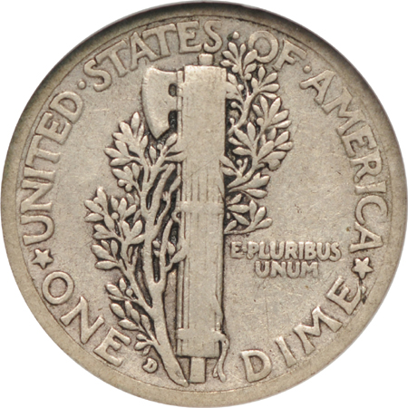 1916-D NGC VG-10.