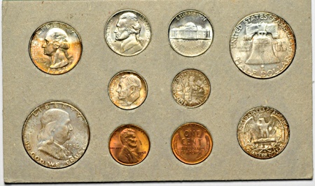 1952 and 1953 Mint Sets.