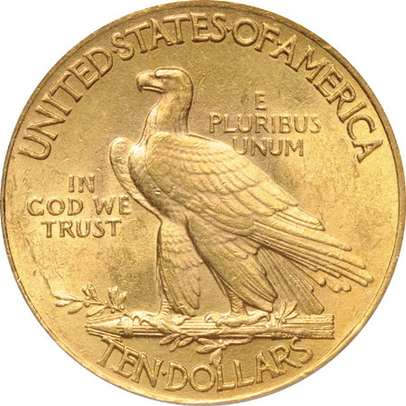 1908 Motto. PCGS MS-62.