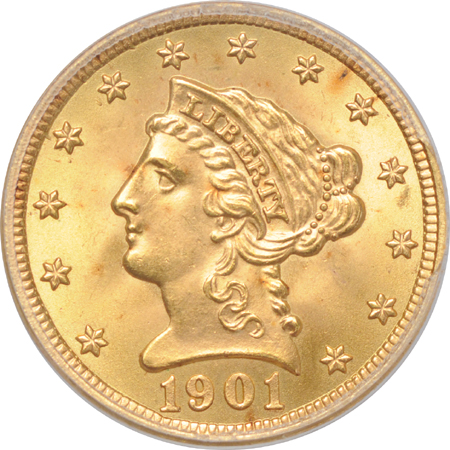 1901 PCGS MS-65.