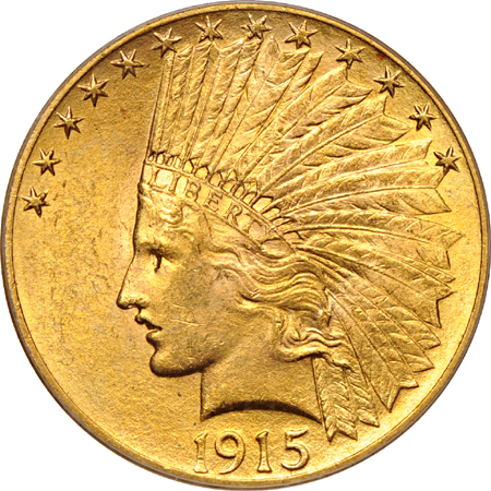 1915 PCGS MS-62.