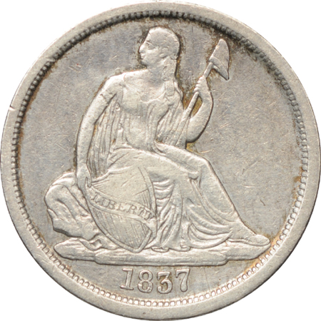 Three Seated Liberty dimes..