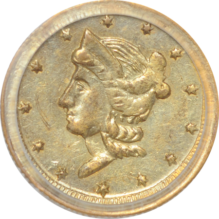 1854 (BG-436) half-dollar, PCGS AU-58.