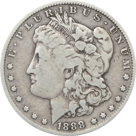 Five VAM attributed Morgan dollars. PCI