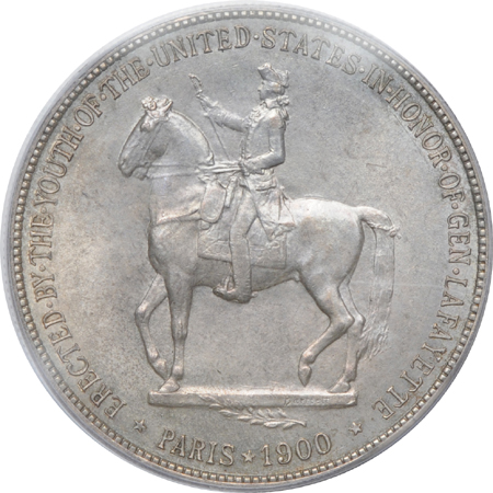 1900 Lafayette Dollar. PCGS MS-63.