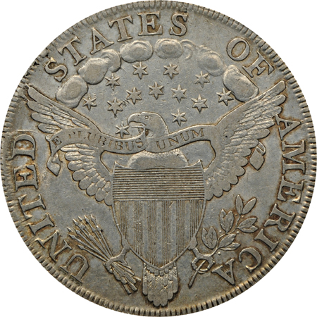 1803 Large 3 (B-6). ANACS XF-40.