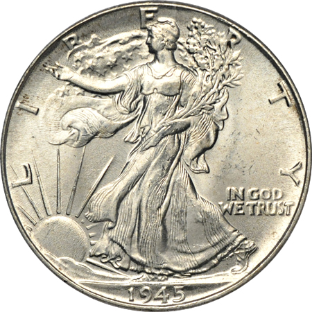 Four 1945 PCGS MS-65.