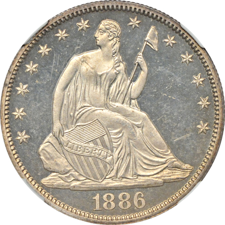 1886 NGC PF-65 Cameo.