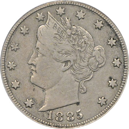 1885 PCGS VF-30.