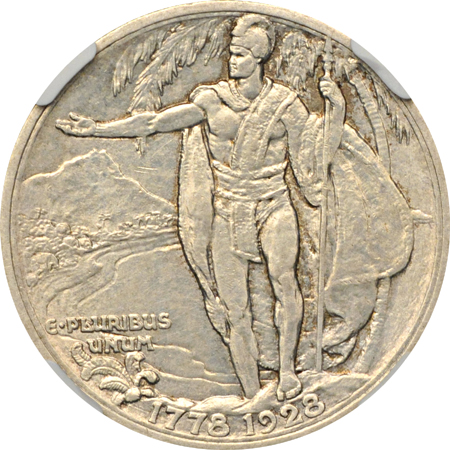 1928 Hawaii. NGC AU-58.