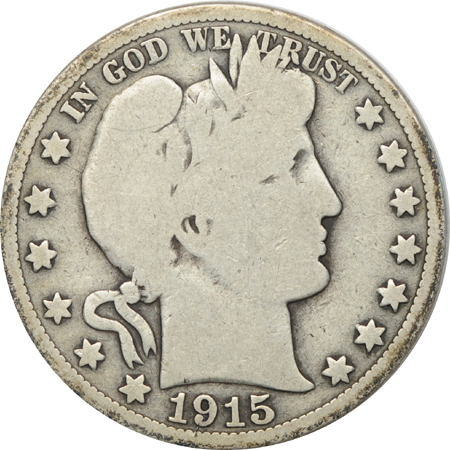 Sixteen silver quarter dollar and half-dollar type coins.