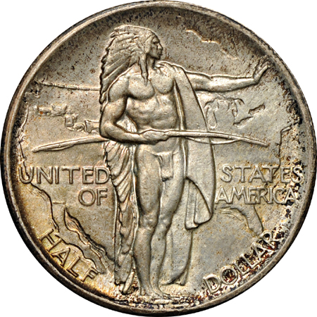 Nine Silver Commemorative half-dollars.