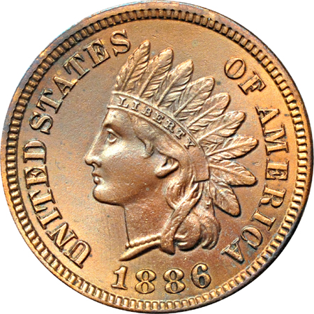 Forty-four Indian Head cents, mixed grades.