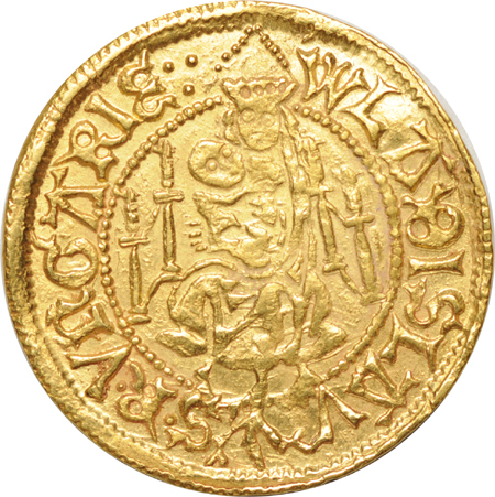 Hungary, (1490 - 1516) Ladislaus II Gold Ducat (Friedberg 13). AU.