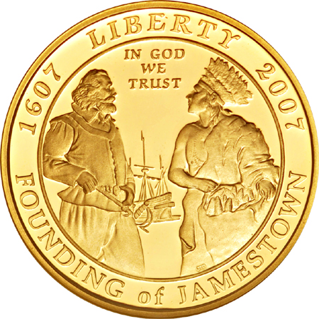 Four Modern Five Dollar Gold Commemorative Coins.