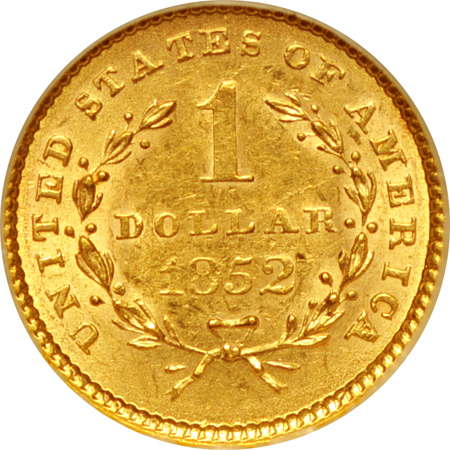 1852 NGC MS-62.