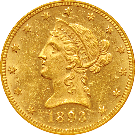 Two certified gold issues. NGC MS-61.