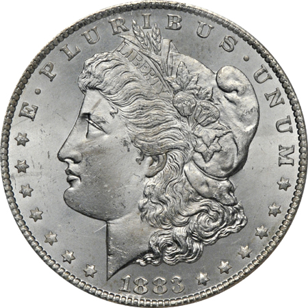 1883-CC "VAM-3A", PCGS MS-65.