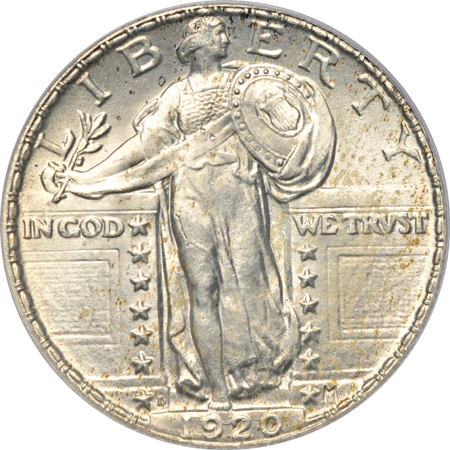 1920-D PCGS MS-65.