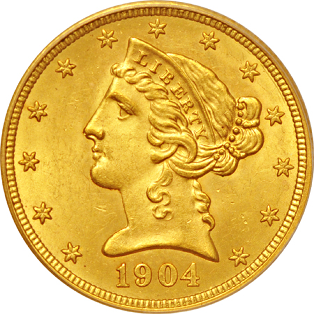 1904 PCGS MS-63.