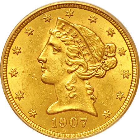 1907 PCGS MS-62.