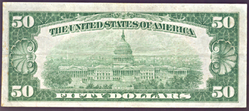 1928 $50.00.  XF.