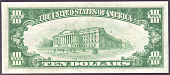 1928 $10.00.  CU.