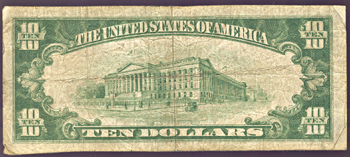 1929 $10.00. Montgomery, WV Charter# 5691 Ty. 2. F.