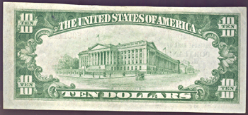 1929 $10.00. Portland, IN Charter# 7180 Ty. 1. AU.