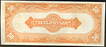 1922 $50.00.  AU.