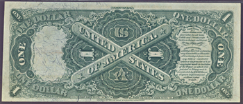 1878 $1.00.  PMG AU-55.