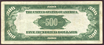 1928 $500.00 Atlanta.  VF.