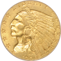 1909 PCGS MS-62.