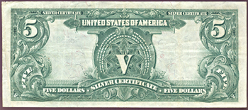 1899 $5.00.  VF.