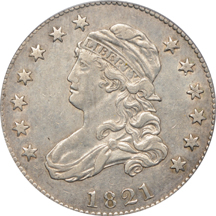 1821 "B-3" PCGS XF-45.