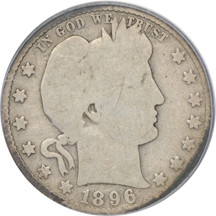 1896-S PCGS GD-6.