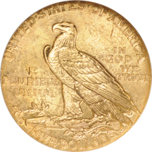 1911-S NGC MS-63 Golden Gate Collection.