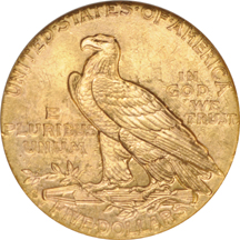 1911-S NGC MS-63 Golden Gate Collection.