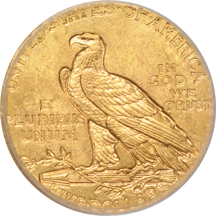 1911-S PCGS MS-63 Golden Gate Collection.