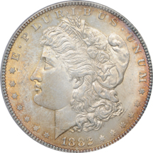 Two 1882 PCGS MS-65.