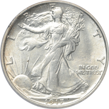 1917-S Reverse. PCGS MS-62.