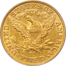 1893-O PCGS AU-55.