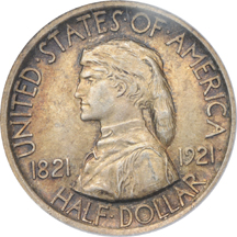 1921 Missouri. PCGS MS-63.