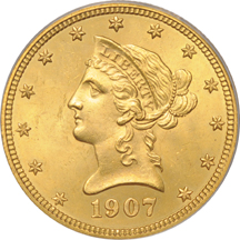 1907 PCGS MS-63.