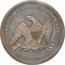 1862 PCGS AU-55.