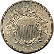 Eleven type coins.