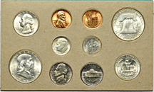 One 1954 and 3-1/2 1955 Mint Sets.